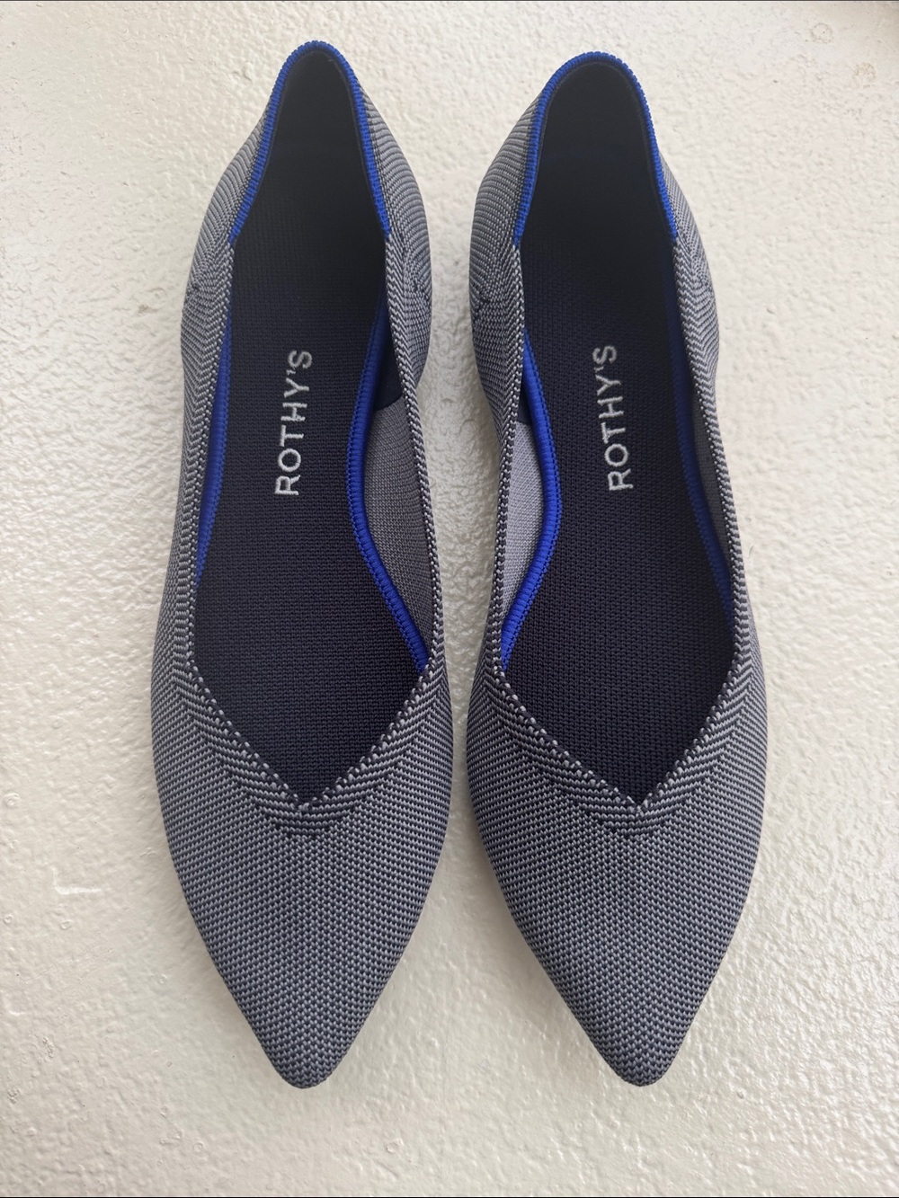 Rothy’s The Point flats size 10.5 navy